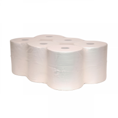 Controlmatic. 2 laags, wit cellulose. 20cm x 140meter. 6 rol