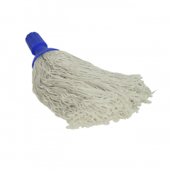 Spaanse mop blauw zonder steel, lange steelhouder