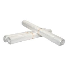 Transp. 45 x 50 cm. LDPE T25, 40 rolx25 stuks (1000 stuks)