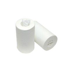 Minirol zonder koker. 1 lgs, wit, cell. 20cmx120 mtr. 12 rol
