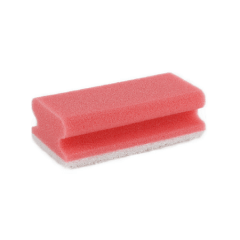 Rood/wit met handgreep, 140x70x42mm, 10 stuks