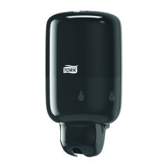 S2 Zeep- en toiletseatcleanerdispenser, mini, zwart