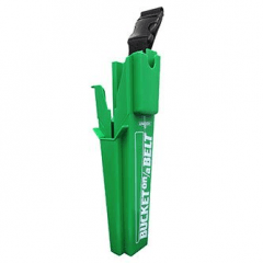 Houder aan riem groen - Bucket on a Belt