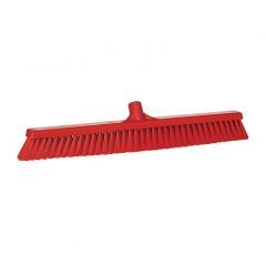 Vloerveger zacht, 610 x 132 x 55 mm, rood