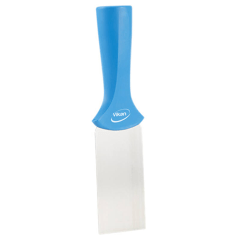 RVS handschraper schroefdraad, 205 x 50 mm, blauw
