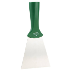 RVS Vloerschraper steelmodel, 205 x 100 mm, groen