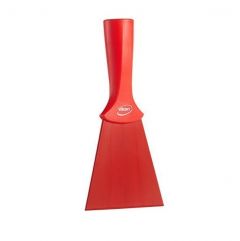 Vloerschraper steelmodel, 205 x 100 mm, rood