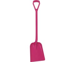 Hygieneschep roze rechte steel, 1040mm, blad 32,7x27,1cm