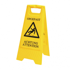 Waarschuwingsbord 'opgepast', 62cm