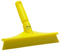 Handtrekker, ultra hygiene, 25cm, korte steel, geel