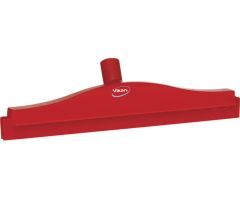 Full colour vloertrekker, flexibele nek, 40 cm, rood