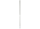Telescoopsteel aluminium 131 - 181 cm, wit