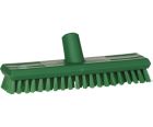 Luiwagen met watertoevoer, harde vezels, 270 x 75 x 95 mm, groen