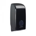 Toiletpapierdispenser bulkpack, zwart