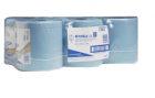 L20 Combirol. 2 laags, blauw. 20,5 x 38 cm. 300 vel, 6 rol
