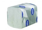 Gevouwen toilettissue. 2 laags, wit. 12,5 x 18,6cm. 7200 vel