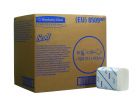 Gevouwen toilettissue. 2laags, wit. 11,7x18,6cm. 7920 vel