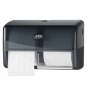 Pearl Black, toiletpapierdispenser traditioneel duo