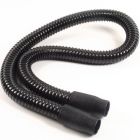 Slang, zwart, 1,3 mtr. Twintek, TTB 345-665-4552