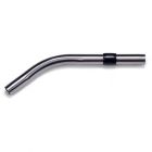 Gebogen RVS zuigbuis + luchtregelaar. 32 mm