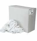 Dunne witte tricot lappen, 10 kilo