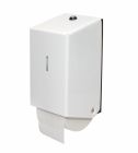 Toiletpapierdispenser doprol, duo, staal, wit