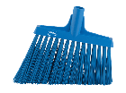 Hoekbezem, harde vezels. 290 x 40 x 70 mm, blauw