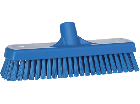 Vloerschrobber hard, 300x115x70 mm, vezellengte 45mm blauw