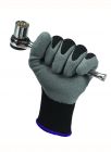 Kleenguard, Latex Coated,grijs-zwart, G40, 12 stuks, mt 9/L