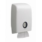 Handdoekdispenser wit, interfolded
