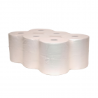 Controlmatic. 2 laags, wit cellulose. 20cm x 140meter. 6 rol