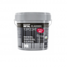 Toplaag, grijs,voor beplating, wb, 10 liter
