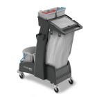 MM4 werkwagen met afvalunit 70 liter, 2 x 5 liter emmer