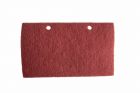 NuPad SQ diamant rood K400, per 2 stuks, 430x250 mm
