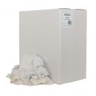 Witte tricot lappen, 10 kilo