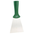 RVS Vloerschraper steelmodel, 205 x 100 mm, groen