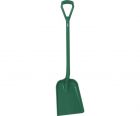 Hygieneschep groen rechte steel, 1040mm, blad 32,7x27,1cm