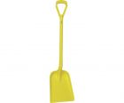 Hygieneschep geel rechte steel, 1040mm, blad 32,7x27,1cm